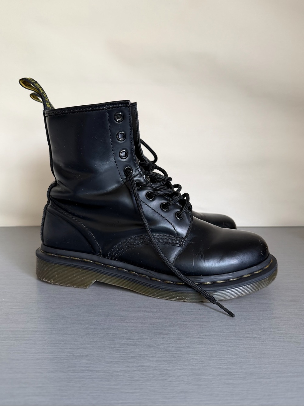 Dr Martens 1460 Black Lace-Up Leather Boots